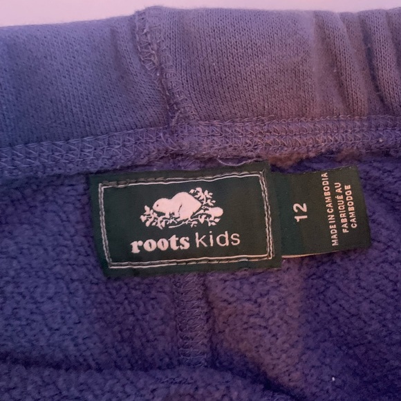 Navy blue roots shorts. size 12 kids. - Picture 2 of 2